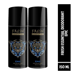 Fresh Essential Perfume Body Spray - Epic, 150 ml/100 g