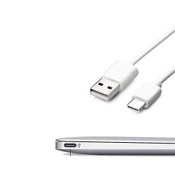 Reyansh USB 3.1 Reversible C Type Cable for All C Type Charging Mobiles - (White)