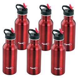Pigeon - Eon Baby Water Bottle 500 ML Red Set of 6