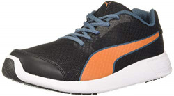 PUMA Men's Nocturnal IDP Black-Jaffa Orange Sneakers-8 UK (42 EU) (9 US) (37115405)