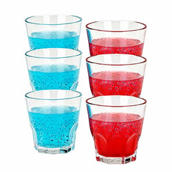 Yera Glass Bar & Banquet Tumblers, Clear 245 ml -6 Piece