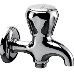 Cera Ocean Quarter Turn Fittings 2-Way Bib Cock (Chrome Finish)