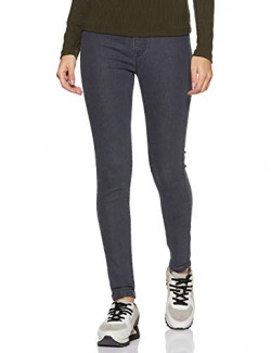 AKA CHIC Women's Jeggings Jeans (AKCB 1406_Grey_26)