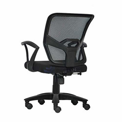 Da URBAN® GRACO Medium Back Revolving Office Chair (Black) (1Pc)