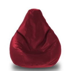 CADDYFULL Large Bean Bag Without Beans (Maroon)