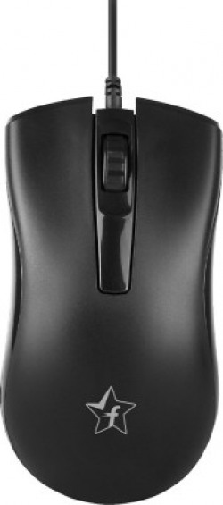 Flipkart SmartBuy M3001 Wired Optical Mouse(USB 2.0, USB 3.0, Black)