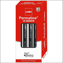 Cello Permaline Permanent Marker - Pack of 100 (Black)