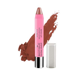 Biotique Natural Makeup Starlit Moisturising Lipstick, Shimmery Finish, Lush Lavender Brown