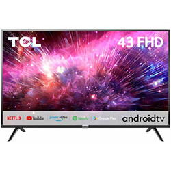 TCL 108 cm (43 inches) Full HD Certified Android Smart LED TV 43S6500FS (Black) (2020 Model)