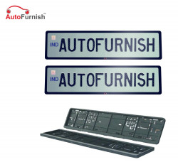Autofurnish High Security Car Number Plate Frame Folding Compatible with Car ?
