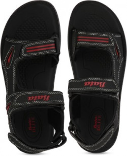 Bata Men Black Sports Sandals