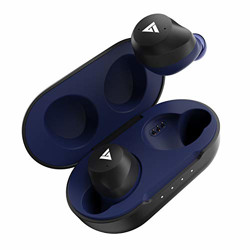 Boult Audio AirBass TrueBuds True Wireless Earbuds with 30 Hours Total Playtime & Deep Bass, Type-C Fast Charging, Touch Controls, IPX7 Fully Waterproof, Noise Isolation and Voice Assistant (Blue)