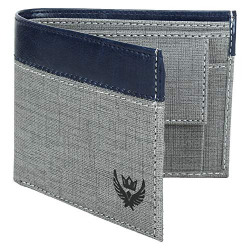 LORENZ Grey Fabric Men's Wallet (1955)