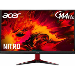Acer Nitro VG270P IPS 27 inch Gaming Monitor - 1 MS - 144 Hz - Full HD Resolution - 400 Nits - 2XHDMI 1X Display Port - Free Sync - VG270P (Black)