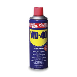 Pidilite WD-40, Multipurpose Car care Spray, 420ml Rust Remover, Lubricant, Stain Remover, Powerful Chimney Cleaner, Degreaser, and Bike Chain Cleaner & Chain Lube (341g)