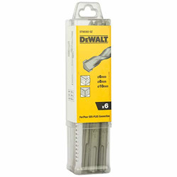 DEWALT DT60302 SDS-Plus Hammer Drill Bit-Set (Pack of 6)