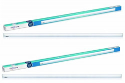 Wipro Garnet 20W LED Batten for Living Room & Bedroom | 4 Ft |Cool Day white (6500K) | 2000 Lumen | Bright & Energy Efficient Tubelight for Home, Office , Showroom & Parking Lot| Pack of 2
