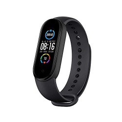 (Renewed) Mi Smart Band 5  Indias No. 1 Fitness Band, 1.1-inch AMOLED Color Display, Magnetic Charging, 2 Weeks Battery Life, Personal Activity Intelligence (PAI), Womens Health Tracking