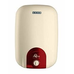 Usha Aquagenie 25 LTR 2000-Watt 5 Star Storage Water Heater (Ivory Wine)