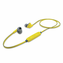 iBall EarWear Sporty Wireless Bluetooth Headset with Mic for All Smartphones (Fluorescent Yellow)