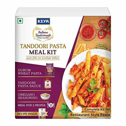 Keya Tandoori Pasta Meal Kit | 100% Pure and Natural | 420 Gm x 1