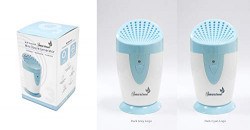 Smarteee Portable Air Purifier/Deodorizer with Ozone Generator Removes Cigarette Smoke, Pet/Food Smell, Dust, Pollen,, Foul Odors for Auto/RV/Home