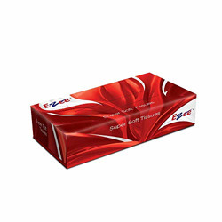 Ezee Face Tissue - 100 Pulls (Pack of 6)