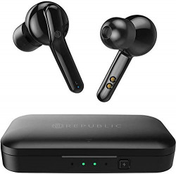 Nu Republic Jaxxbuds Truly Wireless Bluetooth in Ear Earphone with Mic (Black)