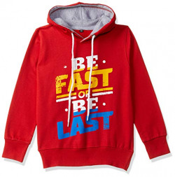 T2F Boys Cotton Hooded Neck Sweatshirt(BYS-SS-05_Multicolor_13-14 Years)