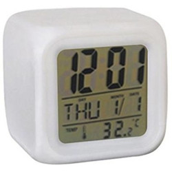 Flipkart SmartBuy Digital White Clock