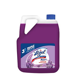 Lizol Disinfectant Floor and Surface Cleaner, Lavender - 5L