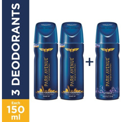 Park Avenue Body - Good Morning, Storm Deodorant Spray  -  For Men(450 ml, Pack of 3)