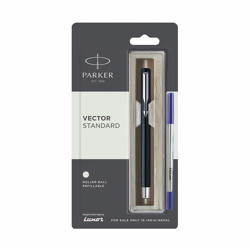 Parker Vector Standard CT Roller Ball Black Pen