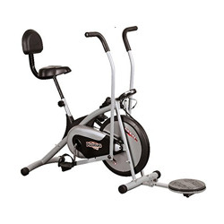 Body Gym Air Bike Platinum DX Exercise Cycle With Back & Twister