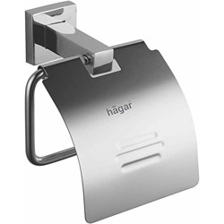 Hagar IRIS Accessories IR-04 Toilet Paper Holder with Flap for Bathroom and Fixtures