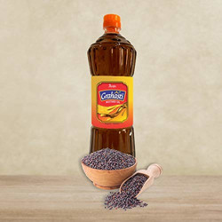 GRAHASTI Mustard Kacchi Ghani Oil NetWt- 1 Upto 50% Off