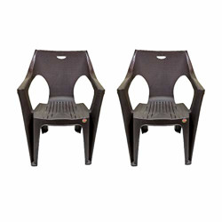 Cello Sigma Chair Set Pack of 2 - Ice Brown