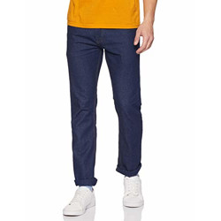 Amazon Brand - Symbol Men's Relaxed Fit Jeans (AV-RG-09_Blue_28)