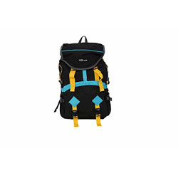 The Vertical Snowstorm Polyester 22 Ltrs Black School Backpack (8903496093193)
