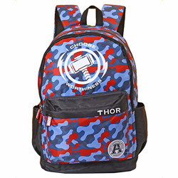 Avengers Nylon 32 cms Multi School Backpack (MBE-WDP1418)
