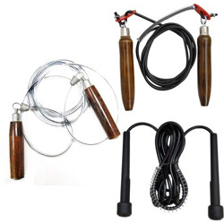 Vaquita Exclusive Gym training and home exercises Bearing Skipping Rope Freestyle Skipping Rope(Length: 242 cm)