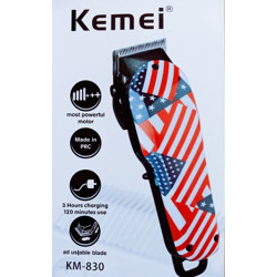 Kemei Kemei KM - 830  Runtime: 120 min Trimmer for Men & Women(Multicolor)
