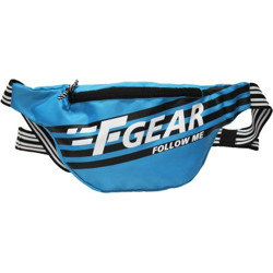 F Gear Enzo Logo Blue Adjustable Strap Waist Bag(Blue, Black, White)