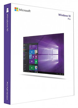 Microsoft Windows 10 Professional 32Bit/64Bit English INTL for 1 PC laptop/ User: 32 and 64 Bits on USB 3.0 Included - Full Retail Pack