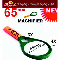 Royals® Reading Magnifier (65mm Orange)