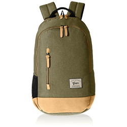 Gear Printed 24 ltrs Khaki and Beige Casual Backpack (BKPCAMPS84322)