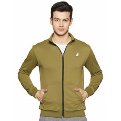 Amazon Brand - Symactive Men's Sports jacket Sports Gilet (AW19-SATV-25_Olive_small)