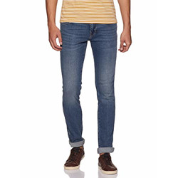 Wrangler Men's Slim Fit Jeans (W33229W22990038034_Jsw-DrkSton_38)