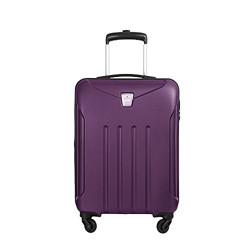 Aristocrat Samurai Polycarbonate 65 Cms Purple Hardsided Anti-scratch Check-in Luggage