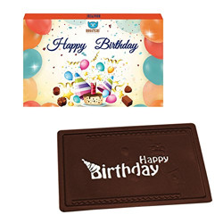BOGATCHI Happy Birthday Return Gifts for Kids, Greetings, Dark Chocolates, 70 g